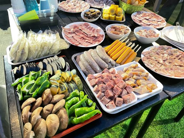 BBQの食材