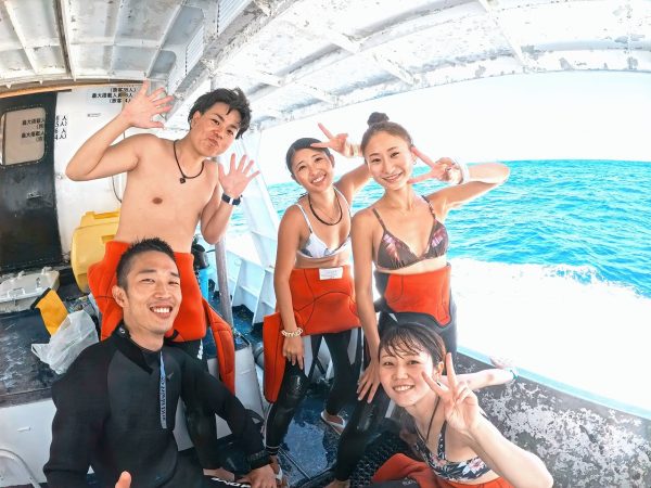 最高なダイビング仲間
