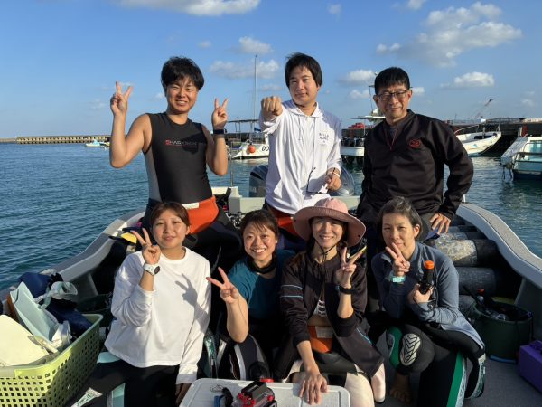 会場での集合写真