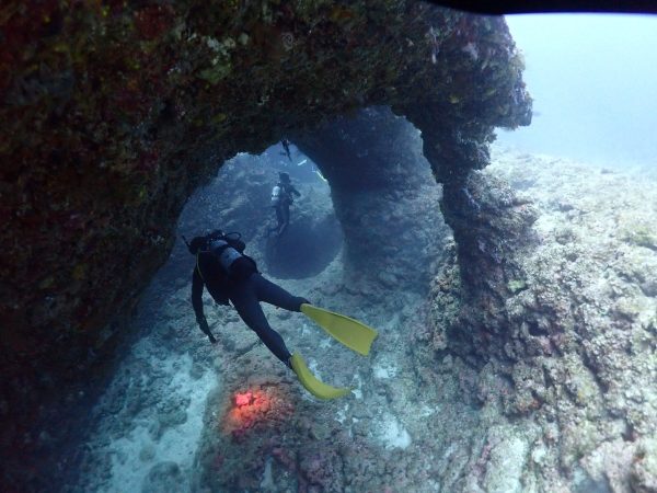 宮殿の様な洞窟